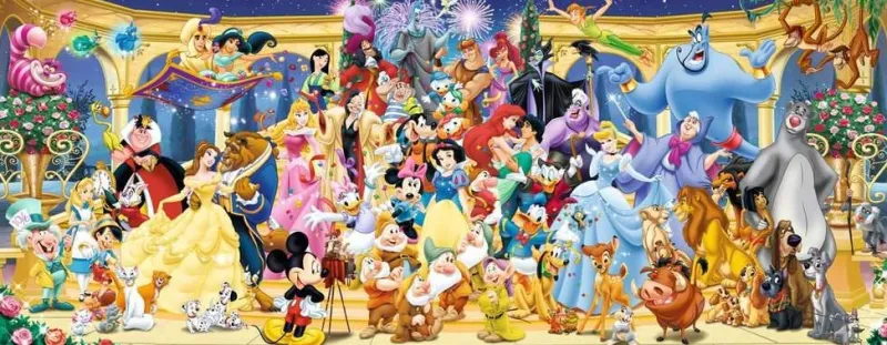 Ravensburger - Disney Panoramic - 1000 Piece Jigsaw Puzzle Hot