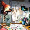 Ravensburger - Disney Pixar The Artist?s Desk - 1000 Piece Jigsaw Puzzle Sale