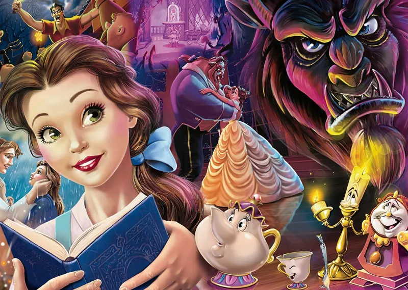 Ravensburger - Disney Princess Heroines No.2 - Beauty & The Beast - 1000 Piece Jigsaw Puzzle Sale