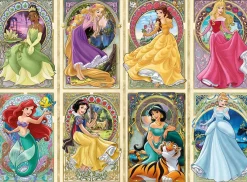 Ravensburger - Disney Princess Art Nouveau - 1000 piece Jigsaw Puzzle Fashion