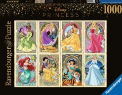 Ravensburger - Disney Princess Art Nouveau - 1000 piece Jigsaw Puzzle Fashion