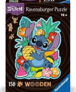 Ravensburger - Disney, Stitch - 150 Piece Wooden Jigsaw Puzzle Discount