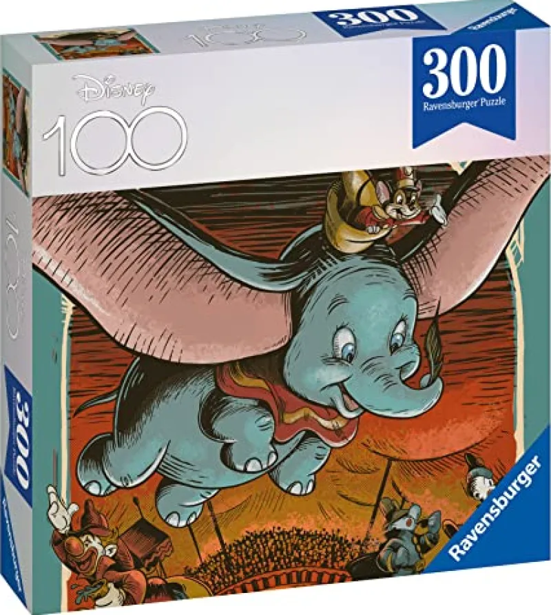 Ravensburger - Disney 100th Anniversary Dumbo - 300 Piece Jigsaw Puzzle Outlet