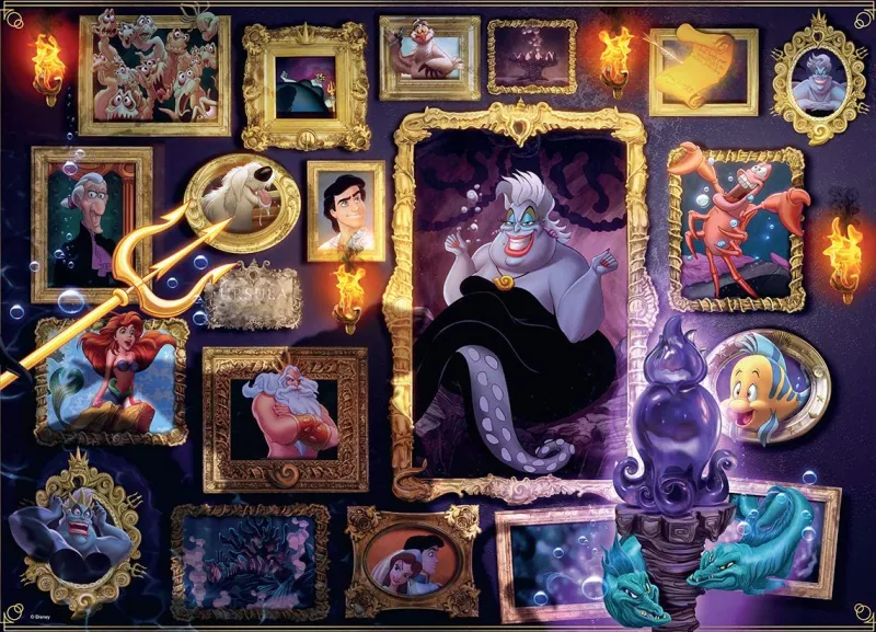 Ravensburger - Disney Villainous Ursula - 1000 Piece Jigsaw Puzzle Sale