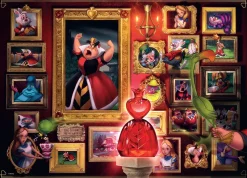 Ravensburger 15026 Disney Villainous Queen Of Hearts 1000 piece Jigsaw Puzzle Clearance