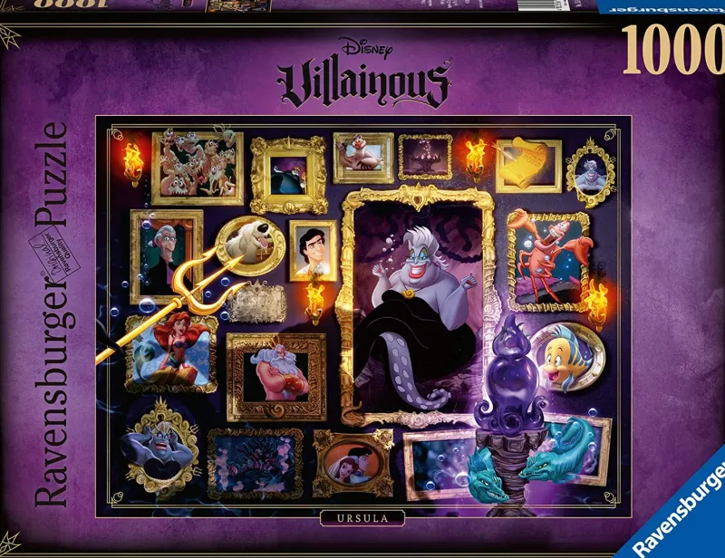 Ravensburger - Disney Villainous Ursula - 1000 Piece Jigsaw Puzzle Sale