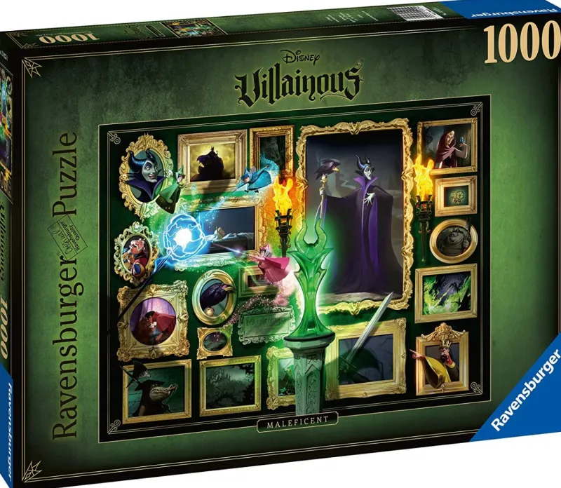 Ravensburger 15025 Disney Villainous Maleficent 1000 piece Jigsaw Puzzle Fashion