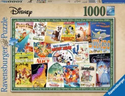 Ravensburger - Disney Vintage Movie Poster - 1000 Piece Jigsaw Puzzle Sale