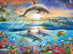 Ravensburger - Dolphin Paradise XXL -300 Piece Jigsaw Puzzle New