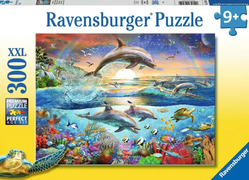 Ravensburger - Dolphin Paradise XXL -300 Piece Jigsaw Puzzle New