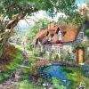 Ravensburger - Down the Lane No.1, Flower Hill Lane - 1000 Piece Jigsaw Puzzle Online