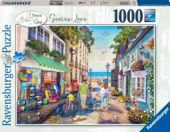 Ravensburger - Down The Lane No.3, Seaview Lane - 1000 Piece Jigsaw Puzzle Discount