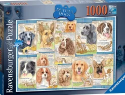 Ravensburger - Dutiful Dogs - 1000 Piece Jigsaw Puzzle Fashion