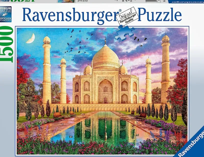 Ravensburger - Enchanting Taj Mahal - 1500 Piece Jigsaw Puzzle Outlet