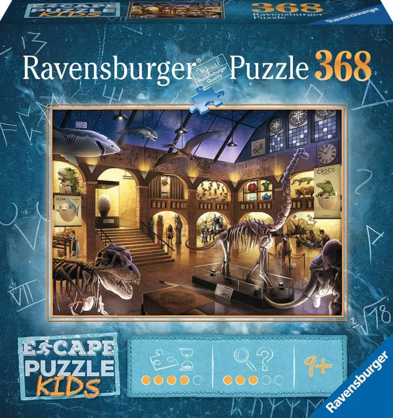 Ravensburger - Escape Puzzle Kids - Museum - 368 pieces Piece Jigsaw Puzzle Fashion