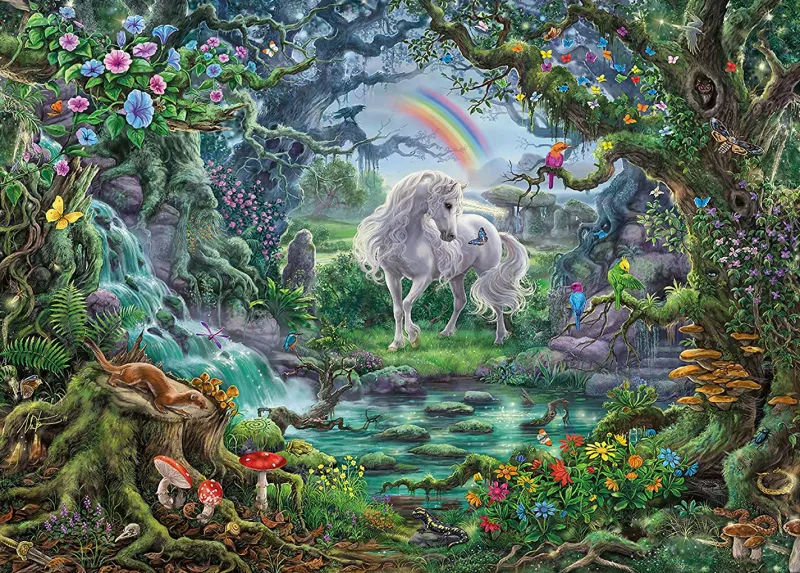 Ravensburger 15030 Escape The Room Unicorn 759 Piece Jigsaw Puzzle Hot