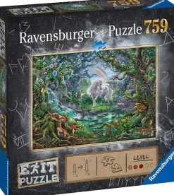 Ravensburger 15030 Escape The Room Unicorn 759 Piece Jigsaw Puzzle Hot