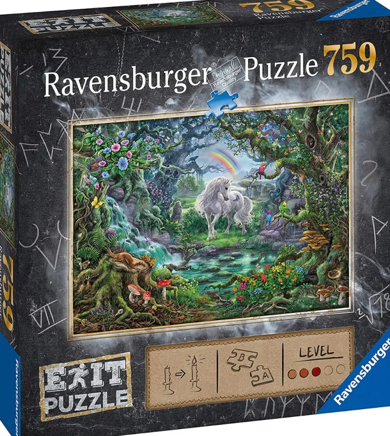 Ravensburger 15030 Escape The Room Unicorn 759 Piece Jigsaw Puzzle Hot