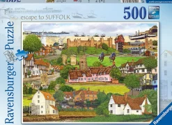Ravensburger - Escape to Suffolk - 500 Piece Jigsaw Puzzle New