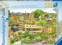Ravensburger - Escape to the Cotswolds - 500 Piece Jigsaw Puzzle Online