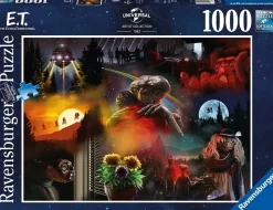 Ravensburger - ET Movie Poster - 1000 Piece Jigsaw Puzzle Fashion