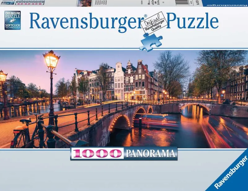 Ravensburger - Evening in Amsterdam - 1000 Piece Jigsaw Puzzle Clearance