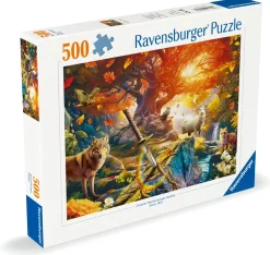 Ravensburger - Excalibur Forrest - 500 Piece Jigsaw Puzzle Outlet