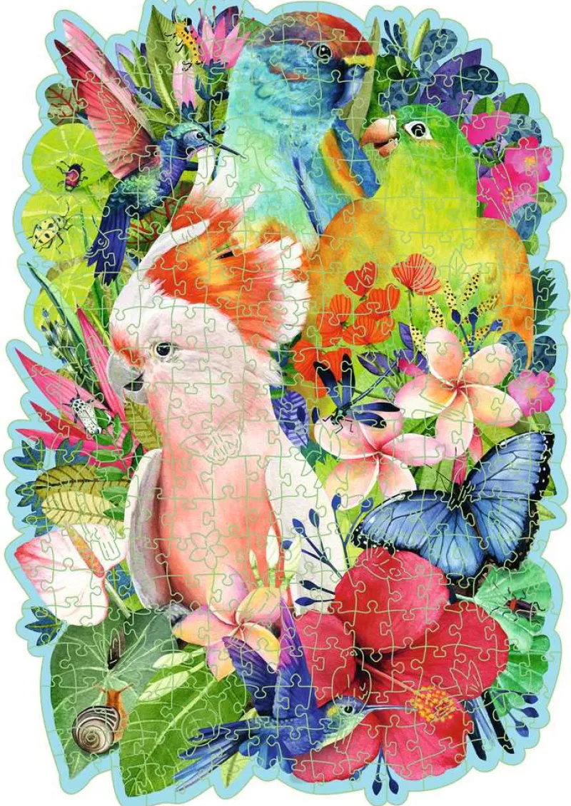 Ravensburger - Exotic Birds - 300 Piece Wooden Jigsaw Puzzle Online