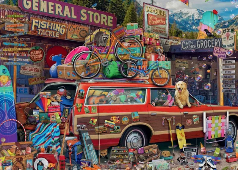 Ravensburger - Family Vacation - 1000 Piece Jigsaw Puzzle Discount
