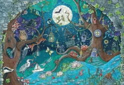 Ravensburger - Fantasy Forest - 500 Piece Wooden Jigsaw Puzzle Fashion