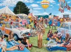 Ravensburger - Festival of the Flower Children - 1000 Piece Jigsaw Puzzle Fashion