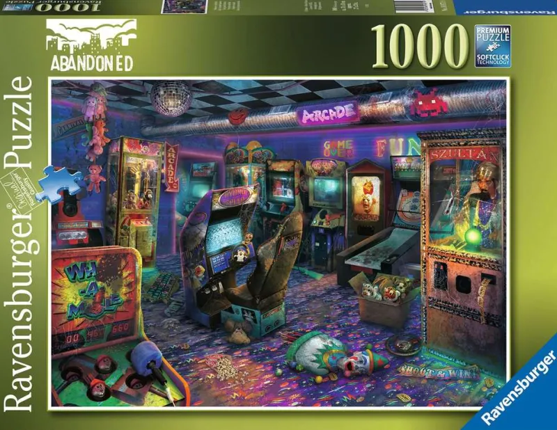 Ravensburger - Forgotten Arcade - 1000 Piece Jigsaw Puzzle Clearance