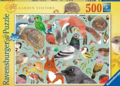 Ravensburger - Garden Visitors - 500 Piece Jigsaw Puzzle Clearance