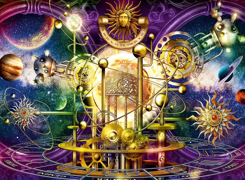 Ravensburger - Golden Solar System - 500 Piece Jigsaw Puzzle Fashion