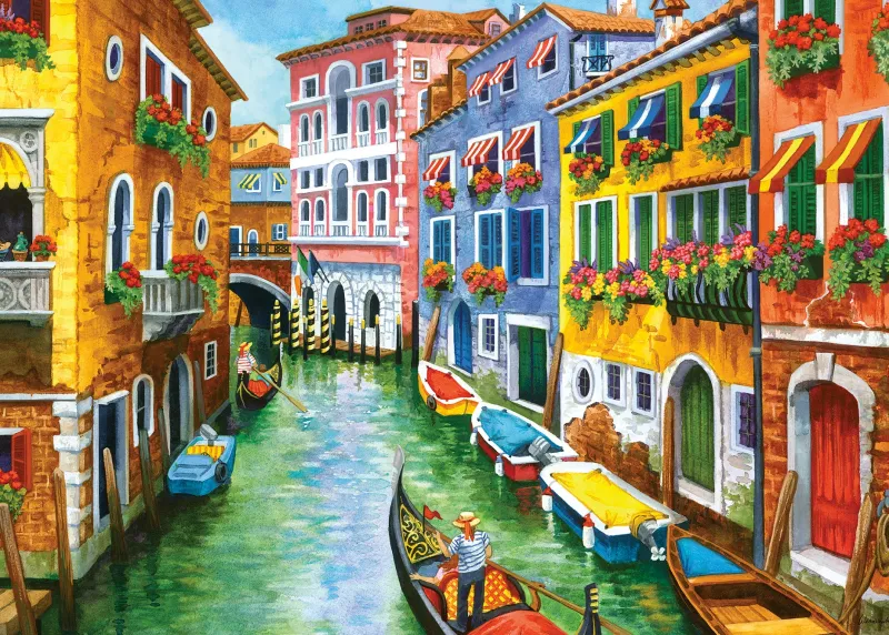 Ravensburger - Gondola Ride - 300 Piece Large Format Fashion
