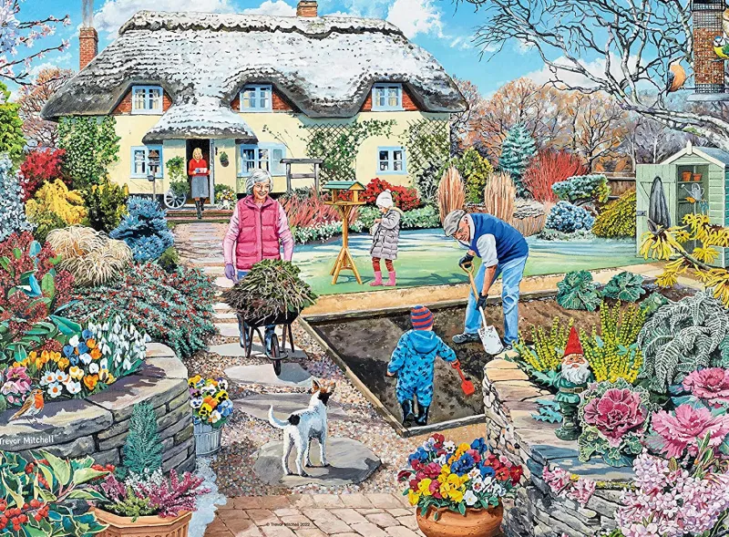 Ravensburger - Grandad's Garden - 500 Piece Jigsaw Puzzle Discount