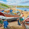 Ravensburger - Happy Days at Work, The Fisherman - 500 Piece Jigsaw Puzzle Outlet
