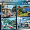 Ravensburger - Happy Days No 1, Look North! - 4 x 500 Piece Jigsaw Puzzle Hot