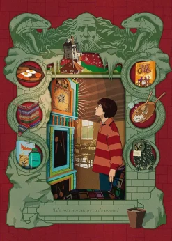Ravensburger 16516 Harry Potter At Home With The Weasley Family - 1000 Piece Jigsaw Puzzle Online