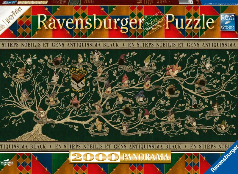 Ravensburger - Harry Potter Black Family Tree - 2000 Piece Jigsaw Puzzle Hot