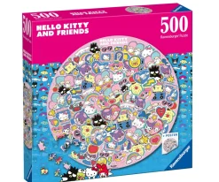 Ravensburger - Hello Kitty - 500 Piece Circular Jigsaw Puzzle Sale