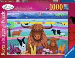 Ravensburger - Highland Life - 1000 Piece Jigsaw Puzzle Hot
