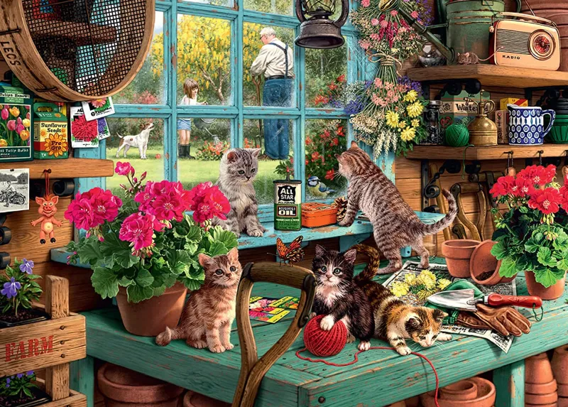 Ravensburger - Is he watching? - 1000 Piece Jigsaw Puzzle Fashion