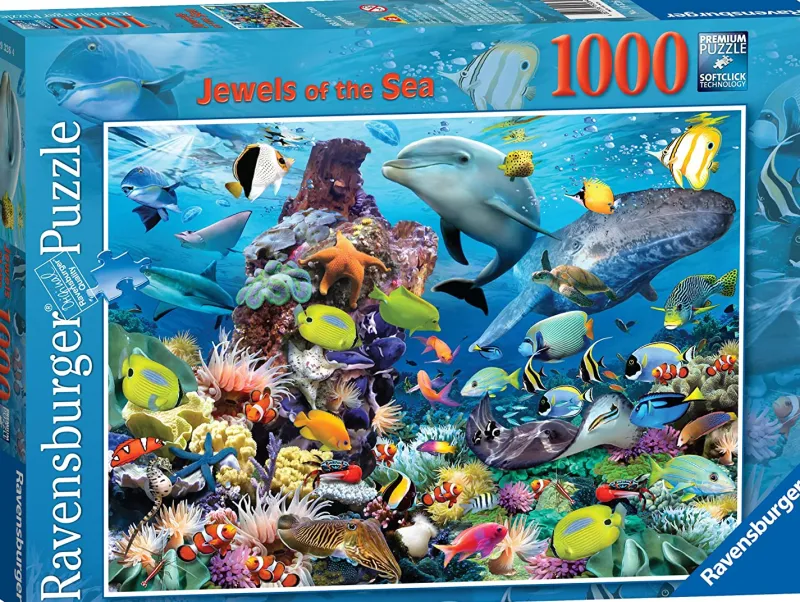 Ravensburger - Jewels Of The Sea - 1000 Piece Jigsaw Puzzle Best