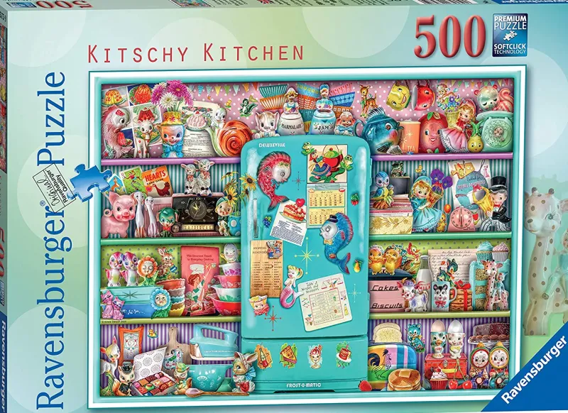 Ravensburger - Kitschy Kitchen - 500 Piece Jigsaw Puzzle Best
