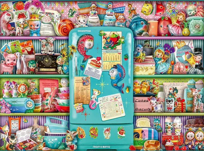 Ravensburger - Kitschy Kitchen - 500 Piece Jigsaw Puzzle Best