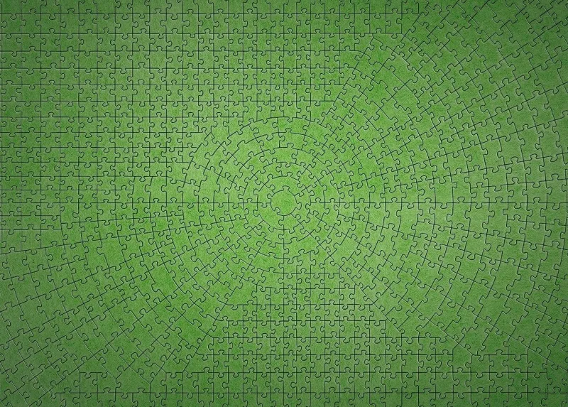 Ravensburger - Krypt Neon Green - 736 Piece Jigsaw Puzzle Clearance