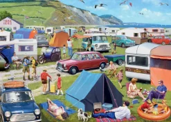 Ravensburger - Leisure Days No 5 Camping & Caravanning - 1000 Piece Jigsaw Puzzle Fashion