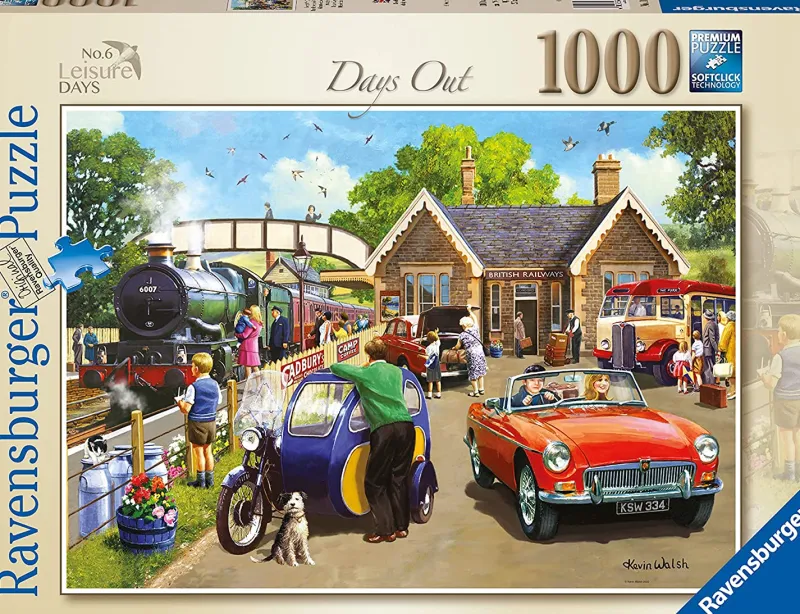 Ravensburger - Leisure Days No.6 Days Out - 1000 Piece Jigsaw Puzzle Best