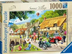 Ravensburger - Leisure Days Number 1 Summer Village - 1000 Piece Jigsaw Puzzle Best